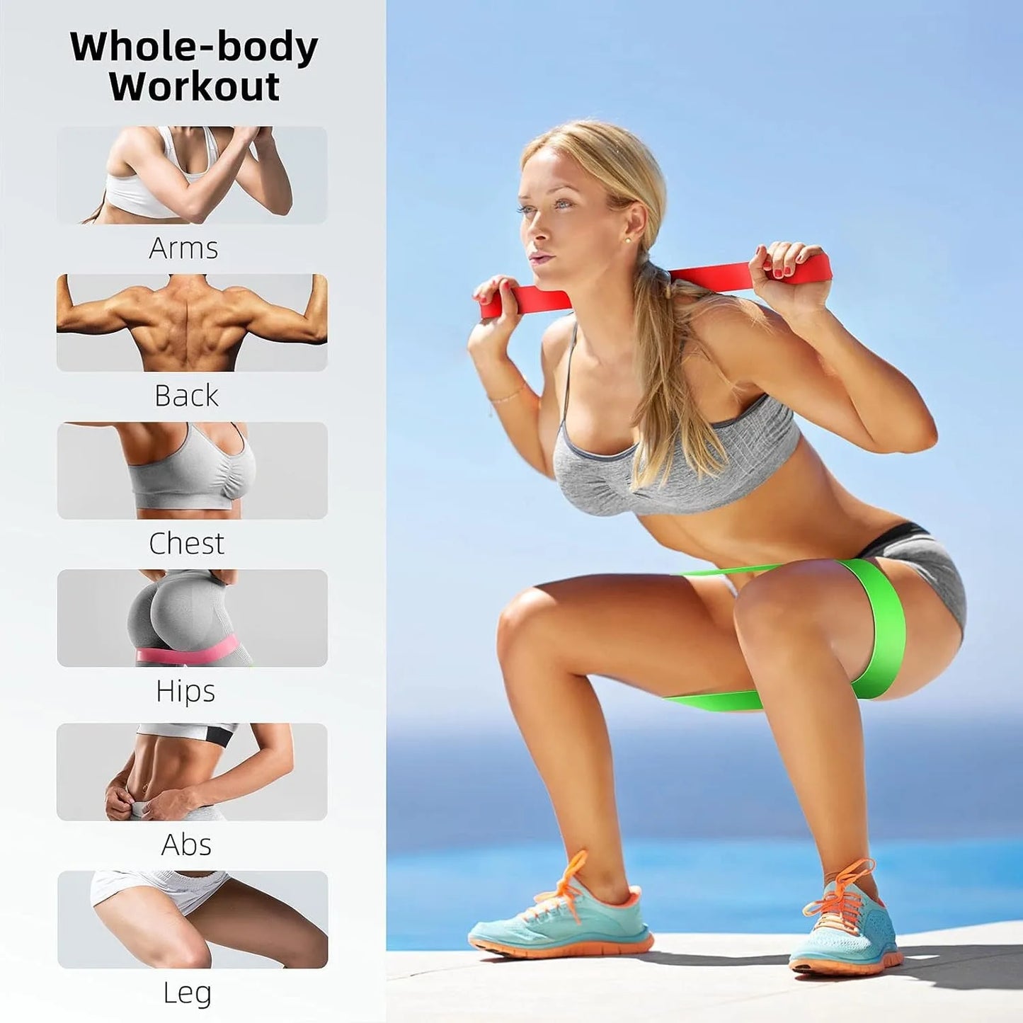 Bend It Like a Rubber Band: The Ultimate Stretchy Workout Buddy Set for Gym Ninjas and Yoga Warriors!