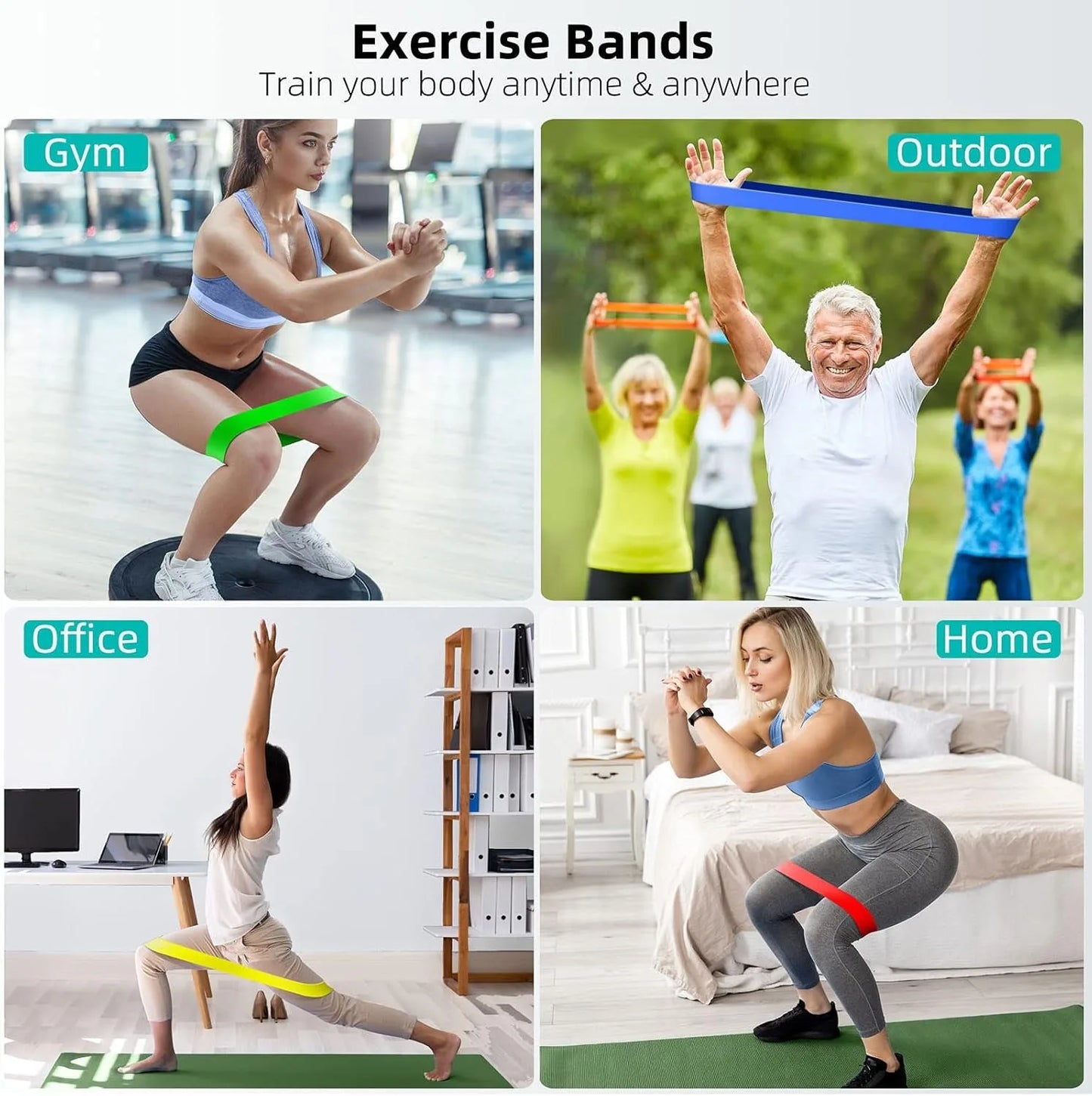 Bend It Like a Rubber Band: The Ultimate Stretchy Workout Buddy Set for Gym Ninjas and Yoga Warriors!