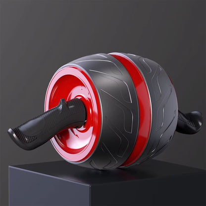 The "Rollin' to a Six-Pack" Belly Buster Wheel with Knee Cushion for Home Gym Shenanigans!
