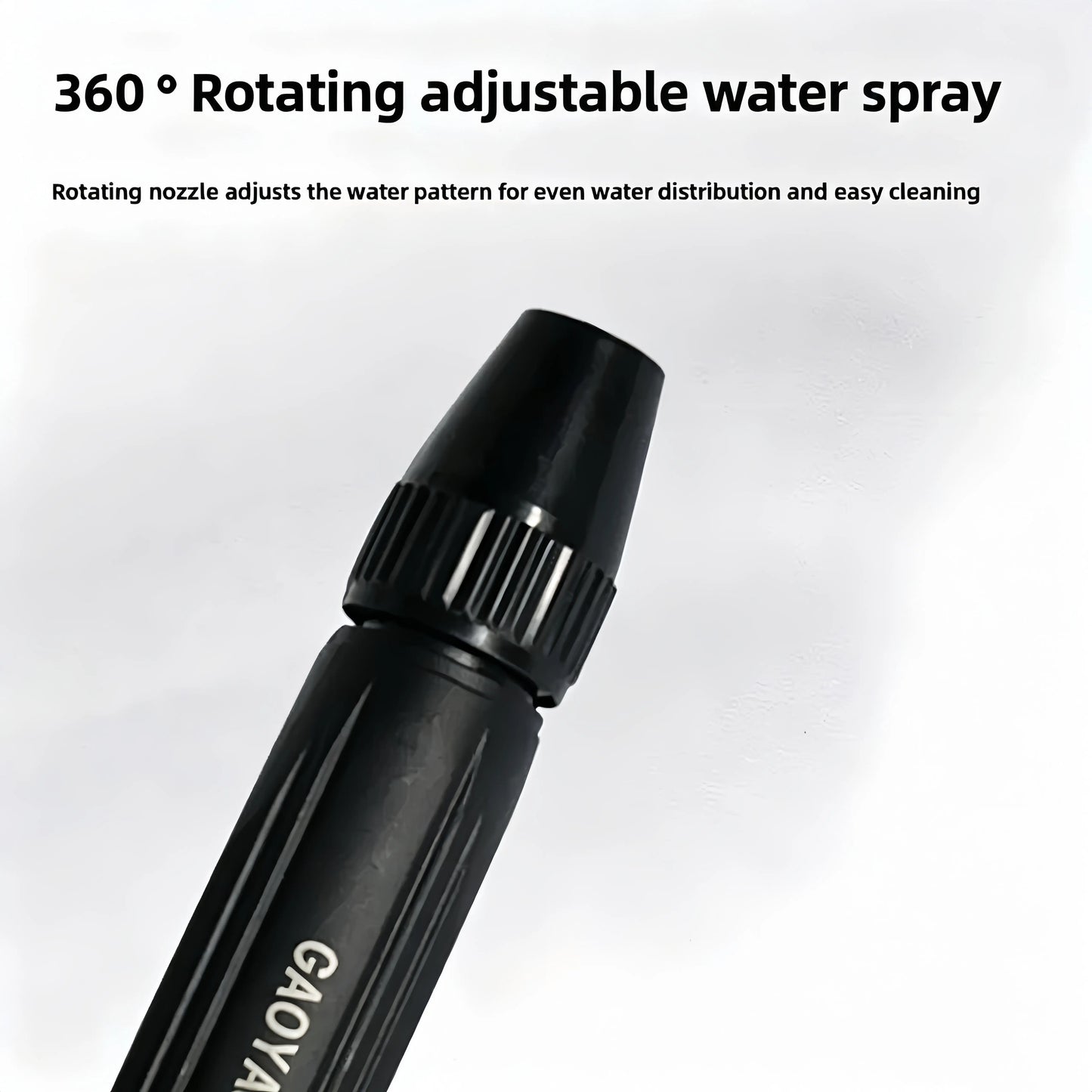Home-Use High-Pressure Car Wash Gun—Featuring an Adjustable Nozzle, a Booster Nozzle, and a Hose, This Is an Essential Tool for Watering Plants and Vegetables and Cleaning the Yard. It Is Easy to Install and Durable.