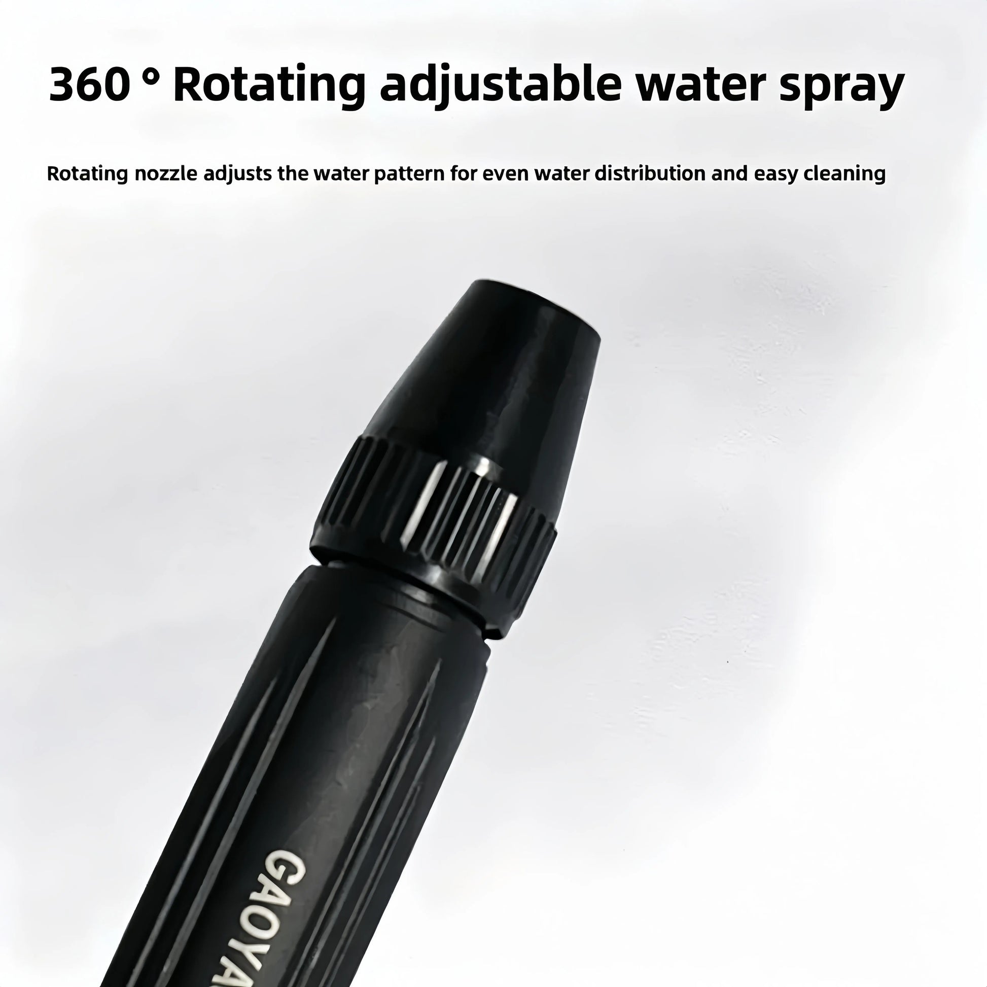 Home-Use High-Pressure Car Wash Gun—Featuring an Adjustable Nozzle, a Booster Nozzle, and a Hose, This Is an Essential Tool for Watering Plants and Vegetables and Cleaning the Yard. It Is Easy to Install and Durable.