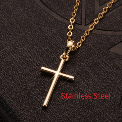 Elevate Your Style with the Rotatable Crown Rhinestone Cross Choker Necklace - Perfect Minimalist Christian Jewelry for Women