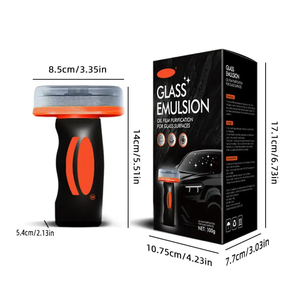 Revolutionary Car Glass Cleaner Gel & Foam - Effortlessly Remove Watermarks and Anti-Fog Coating for Crystal Clear Windshields!