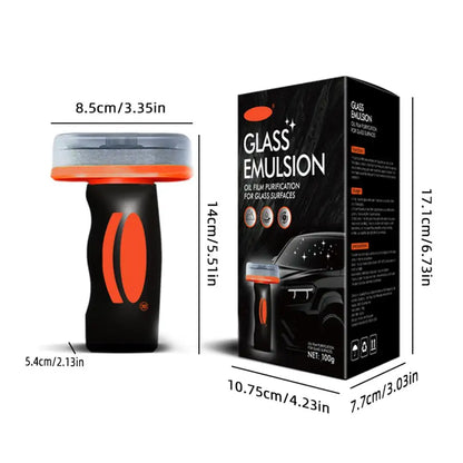 Revolutionary Car Glass Cleaner Gel & Foam - Effortlessly Remove Watermarks and Anti-Fog Coating for Crystal Clear Windshields!