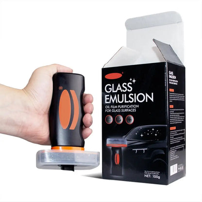 Revolutionary Car Glass Cleaner Gel & Foam - Effortlessly Remove Watermarks and Anti-Fog Coating for Crystal Clear Windshields!