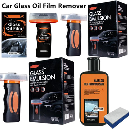 Revolutionary Car Glass Cleaner Gel & Foam - Effortlessly Remove Watermarks and Anti-Fog Coating for Crystal Clear Windshields!