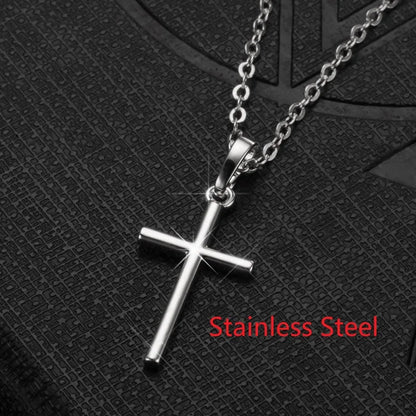 Elevate Your Style with the Rotatable Crown Rhinestone Cross Choker Necklace - Perfect Minimalist Christian Jewelry for Women