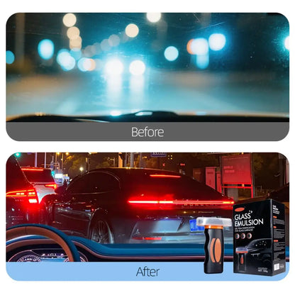 Revolutionary Car Glass Cleaner Gel & Foam - Effortlessly Remove Watermarks and Anti-Fog Coating for Crystal Clear Windshields!
