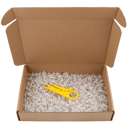 Heat Shrink Connectors Sleeve Tube Terminals Electrical Butt Splice Wire Connector Splice Solder Insulated Electrical Cable