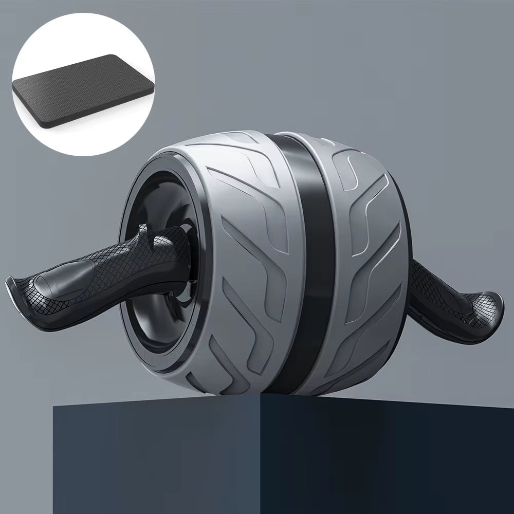 The "Rollin' to a Six-Pack" Belly Buster Wheel with Knee Cushion for Home Gym Shenanigans!
