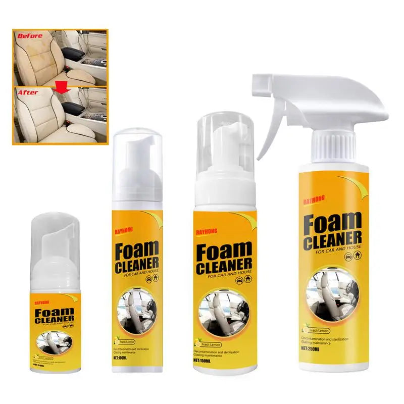 Master Multi-Purpose Foam Cleaner Spray - Ultimate Magic for Car Interiors, Seats & Leather - Available in 30/100/150ml