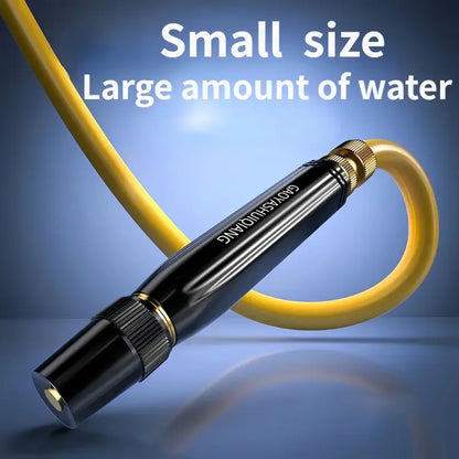 Home-Use High-Pressure Car Wash Gun—Featuring an Adjustable Nozzle, a Booster Nozzle, and a Hose, This Is an Essential Tool for Watering Plants and Vegetables and Cleaning the Yard. It Is Easy to Install and Durable.
