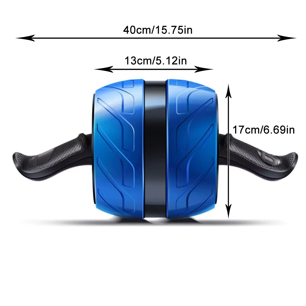 The "Rollin' to a Six-Pack" Belly Buster Wheel with Knee Cushion for Home Gym Shenanigans!