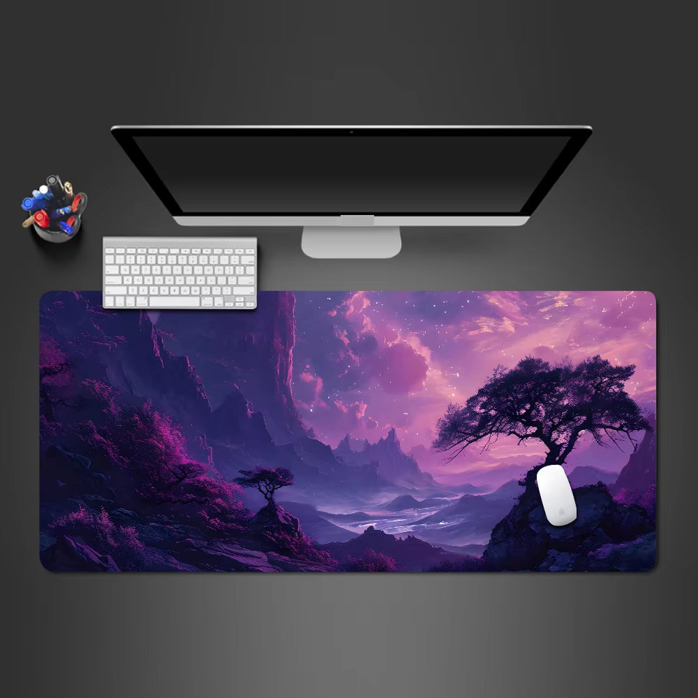 Sakura Landscape XXL Gaming Mouse Pad - Perfect Desk Mat for Gamers & Office Use (1000x500x3mm)