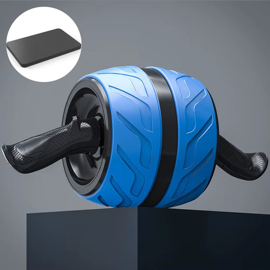 The "Rollin' to a Six-Pack" Belly Buster Wheel with Knee Cushion for Home Gym Shenanigans!