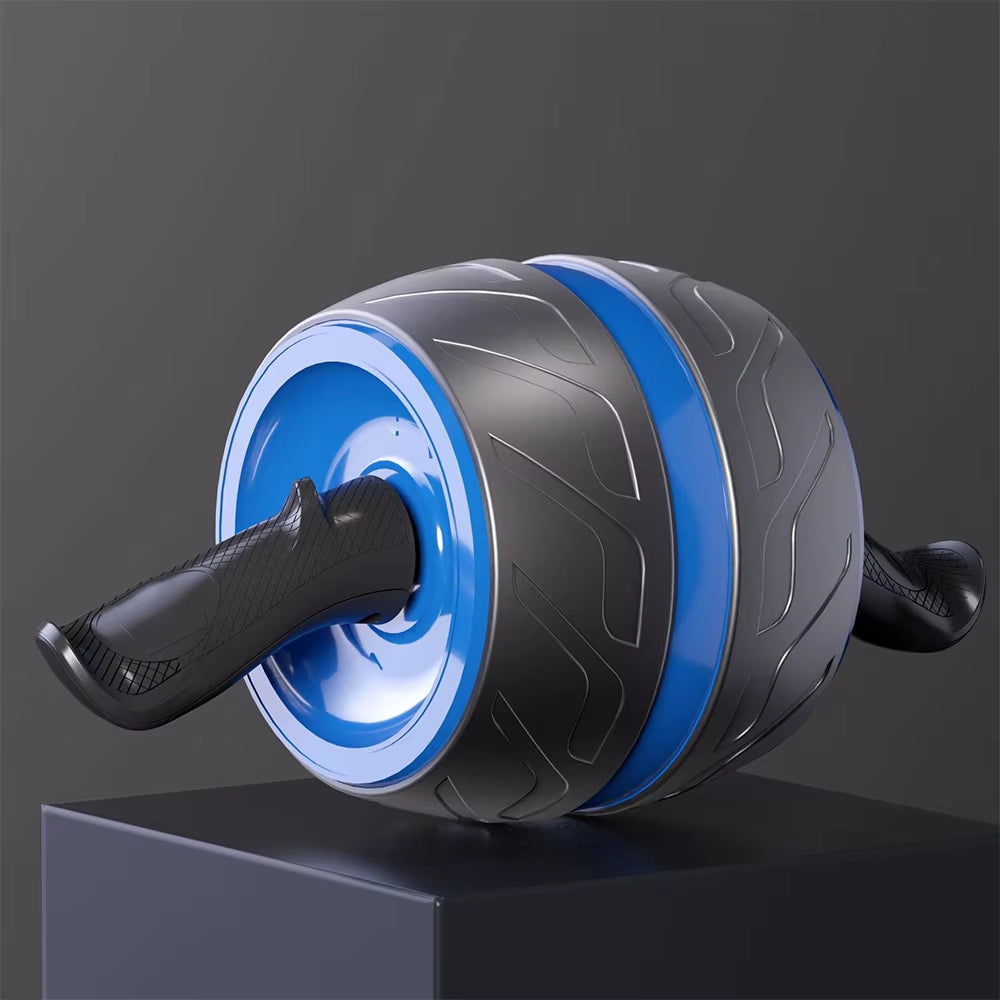 The "Rollin' to a Six-Pack" Belly Buster Wheel with Knee Cushion for Home Gym Shenanigans!