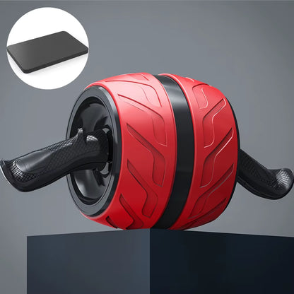 The "Rollin' to a Six-Pack" Belly Buster Wheel with Knee Cushion for Home Gym Shenanigans!